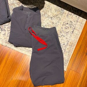 Grey scrub set or willing to split up into 3 
FIGS